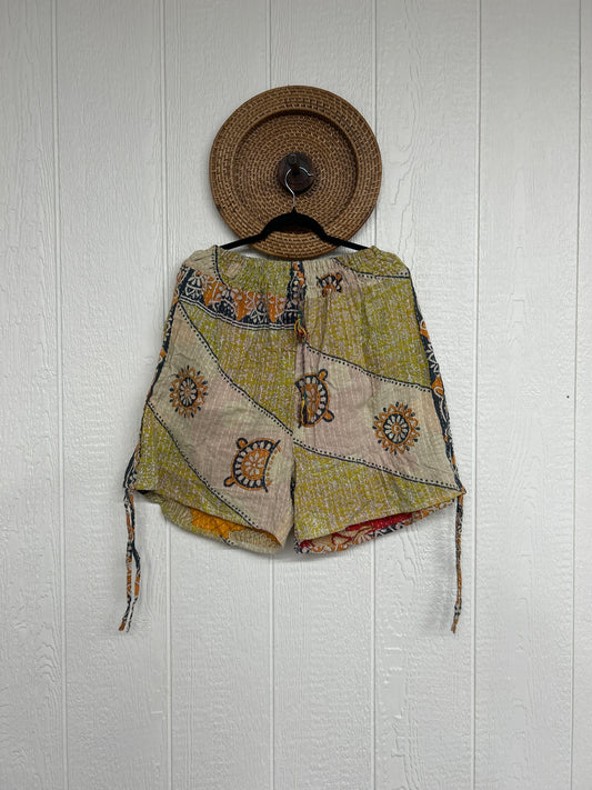 Kantha Butterfly Shorts 0425 025