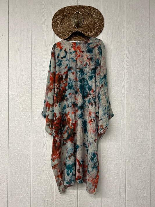 Crepe Sari Gaia Duster Dress 0426 199