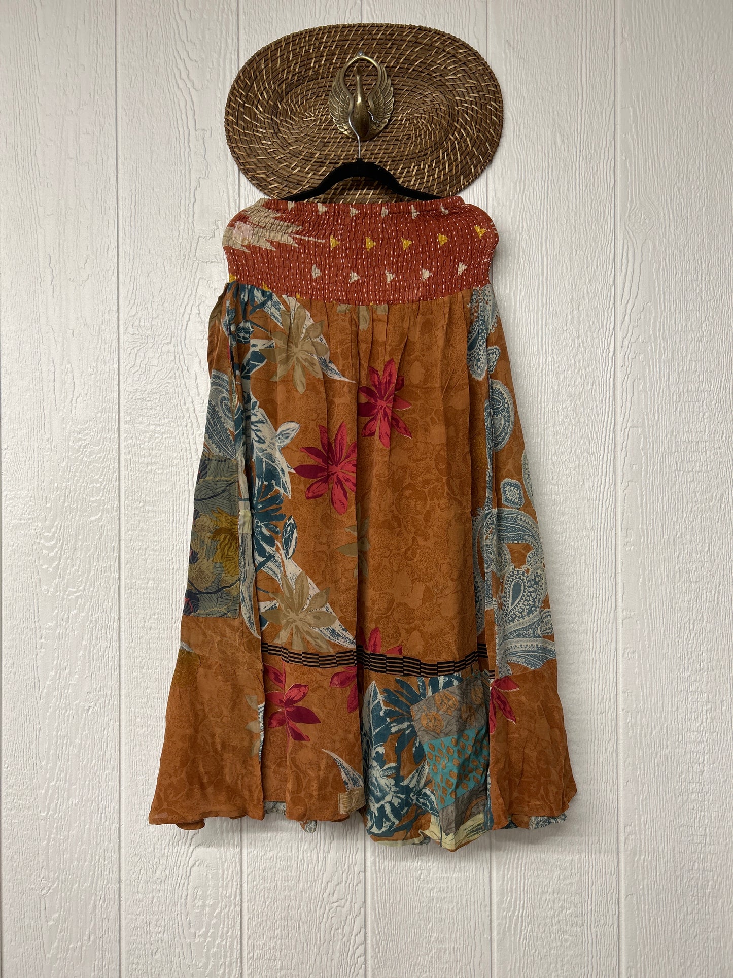 Crepe Sari Inner Peace Wrap Skirt 0626 144