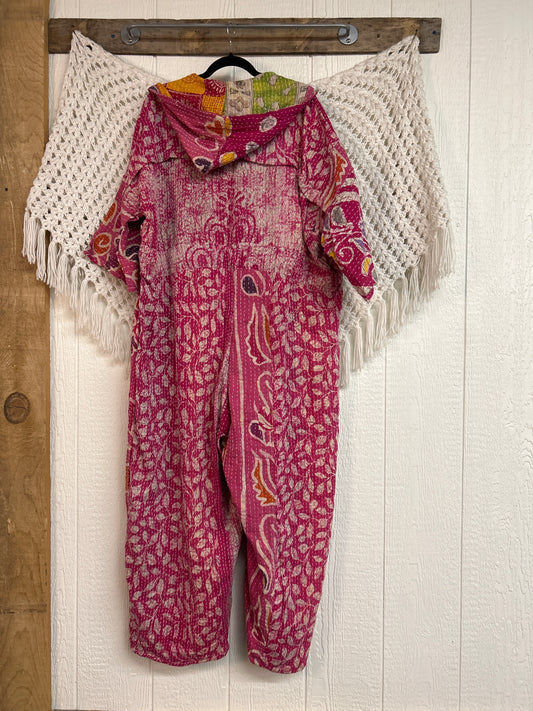 Kantha Zen Hoodie Jumpsuit 0925 183