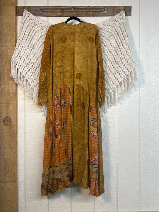 Crepe Sari Evermore Kimono 0326 083
