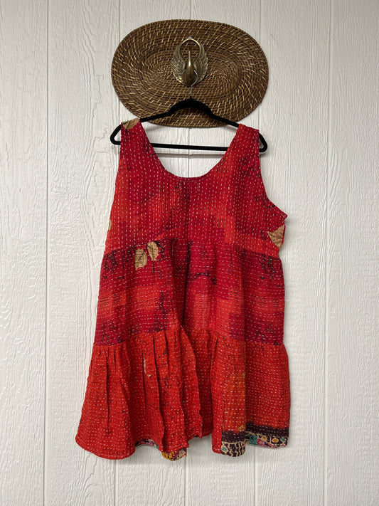 Kantha Meadow Mini Dress 0625 168