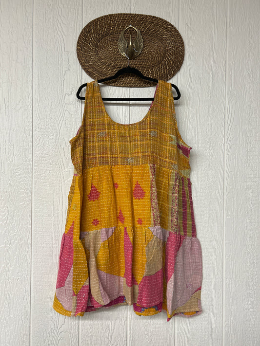 Kantha Meadow Mini Dress 0625 240