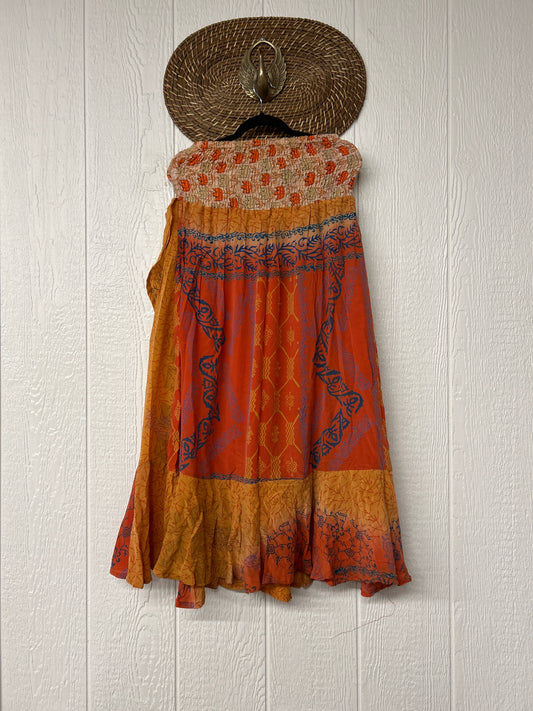 Crepe Sari Inner Peace Wrap Skirt 0626 260