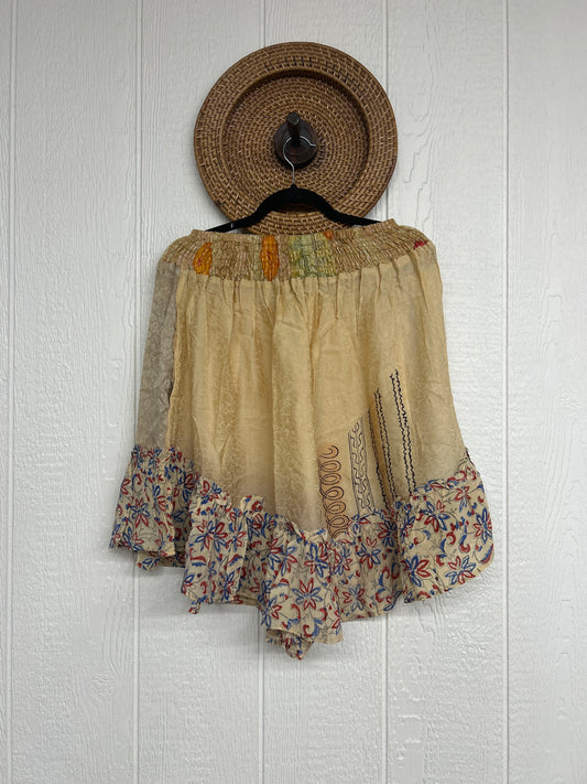 Crepe Sari Lover Cropped Culottes 0726 190