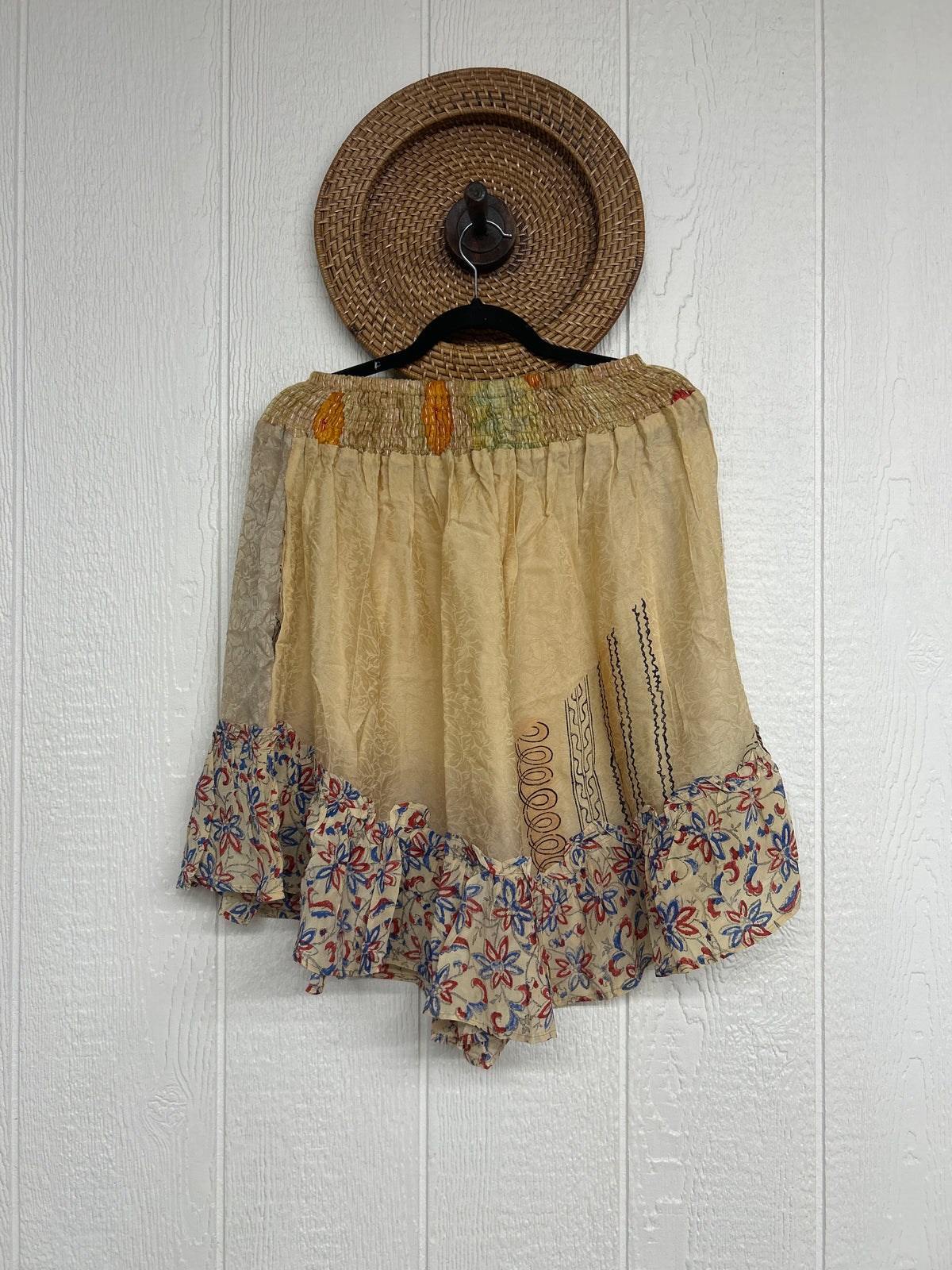 Crepe Sari Lover Cropped Culottes 0726 190
