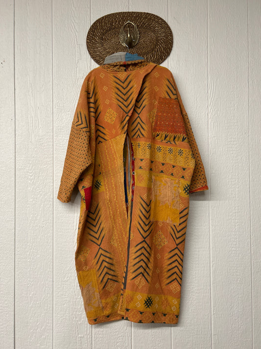 Fine Kantha Cowl Split Pullover 1225 027