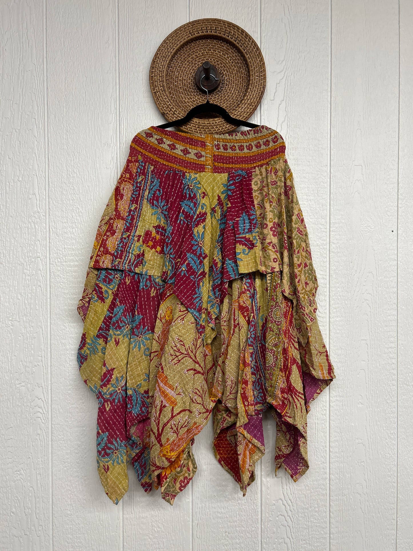 Pareo Kantha Pixie Skirt 0426 165