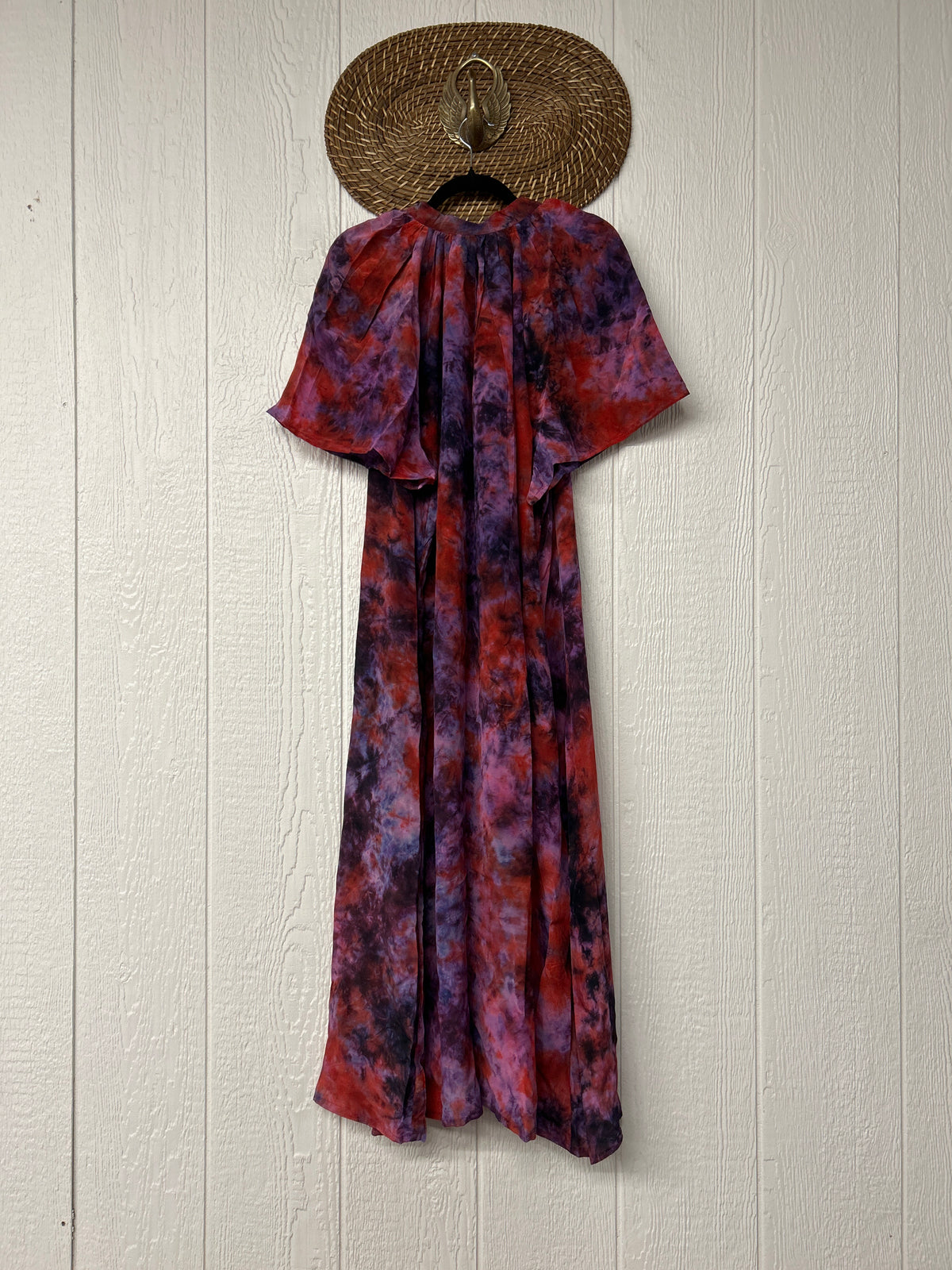 Crepe Sari Summer Woodstock Duster 0626 147