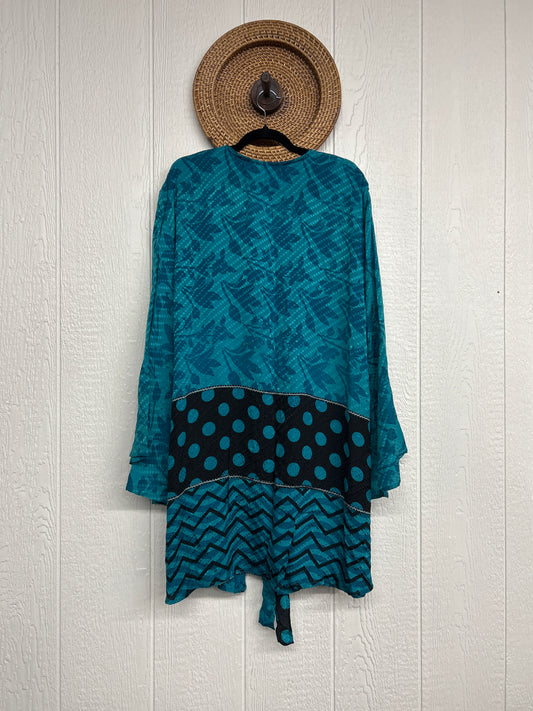 Crepe Sari Shortie Spellbound Kimono 0426 157