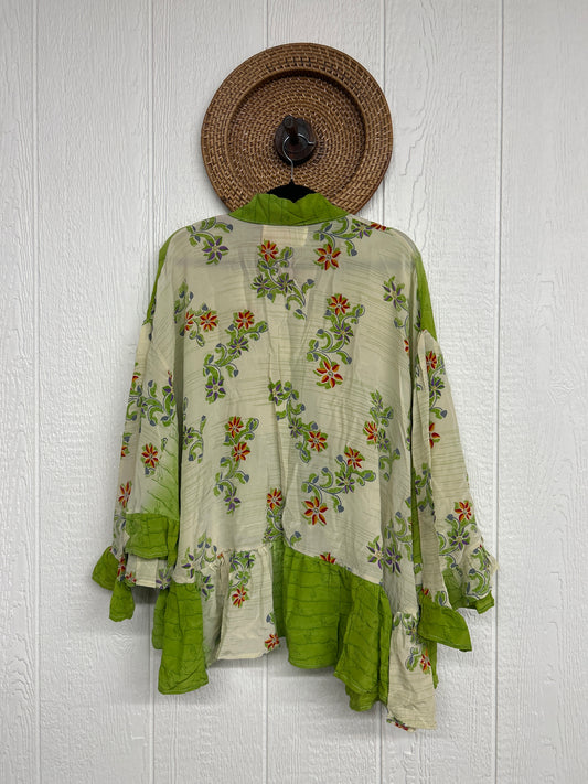Crepe Sari Wild Rose Top 0426 011