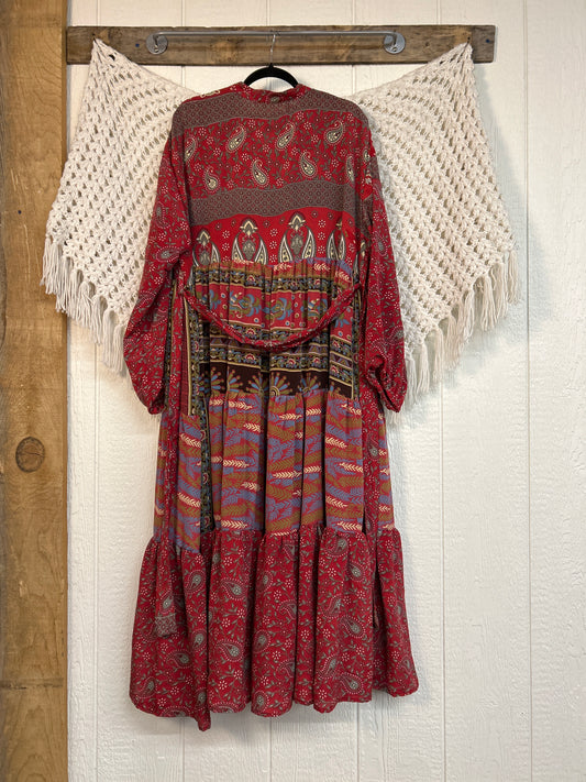 Rasgulla Sari Luminous Maxi Dress 0226 244