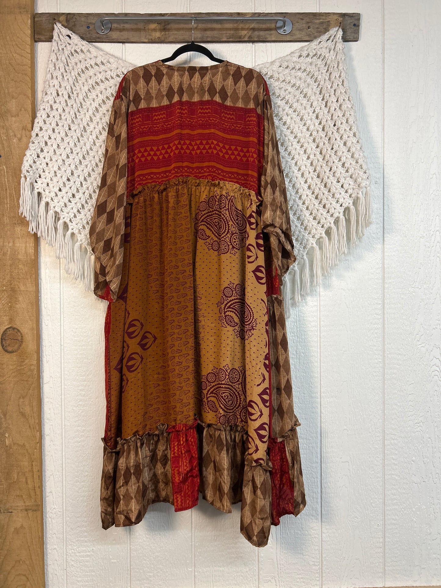 Rasgulla Sari Rhiannon Kimono 0826 012
