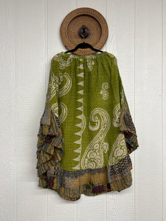 Pareo Kantha Wild Rose Skirt 0426 166