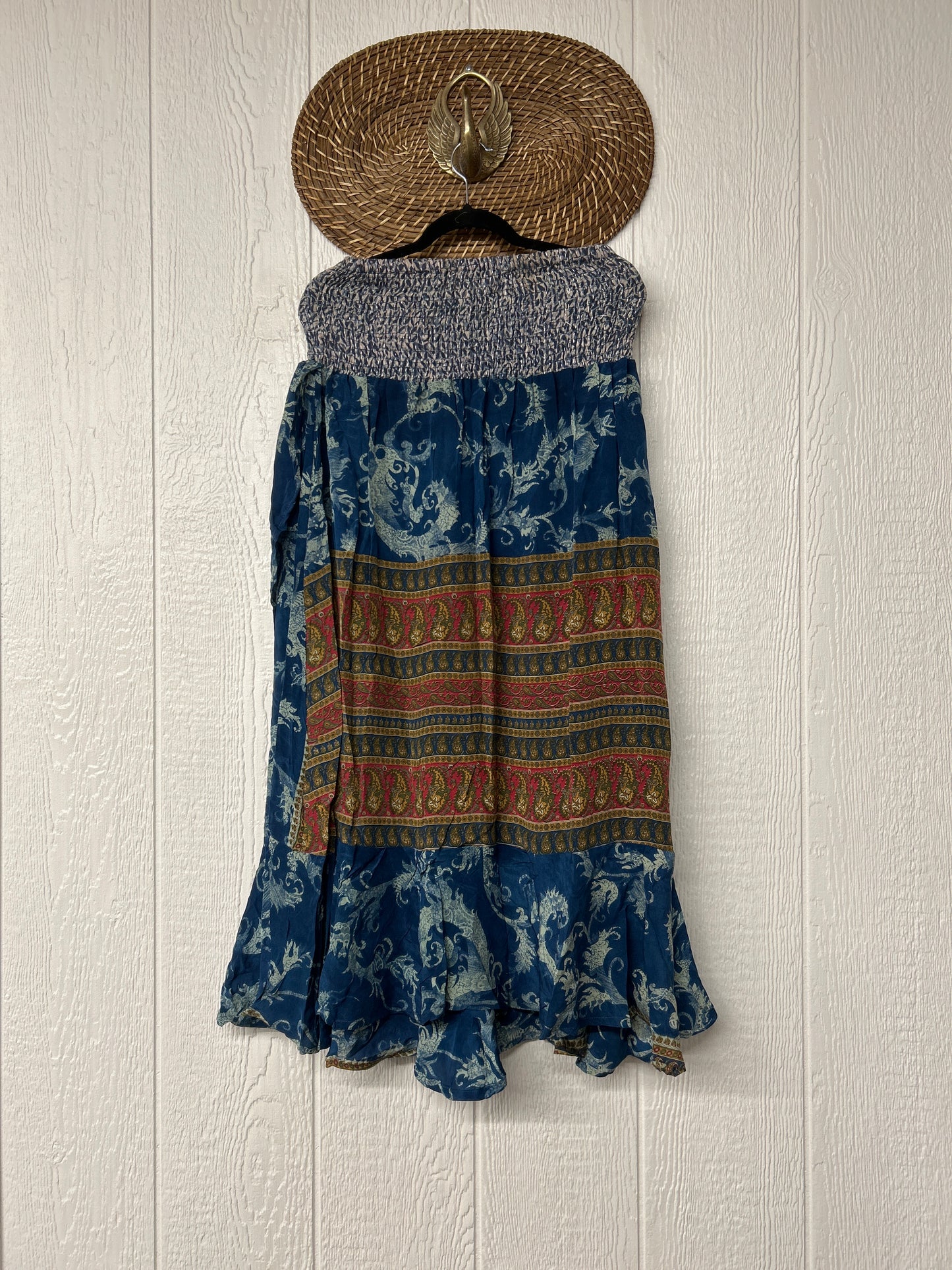 Crepe Sari Inner Peace Wrap Skirt 0626 098