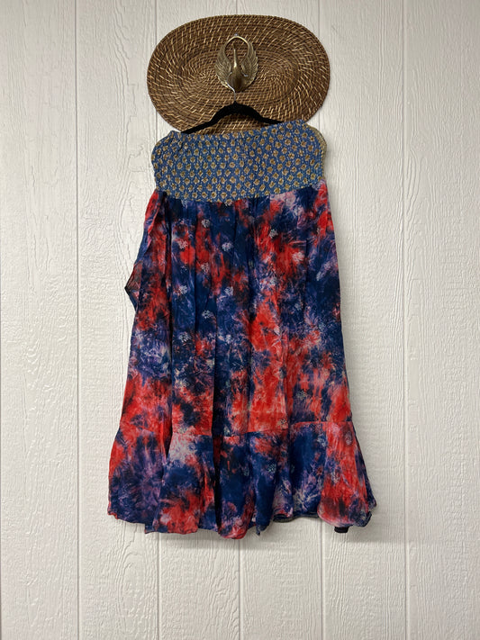 Crepe Sari Inner Peace Wrap Skirt 0626 116