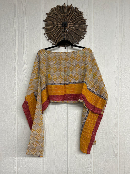Pareo Kantha Abundance Crop Top 1026 045