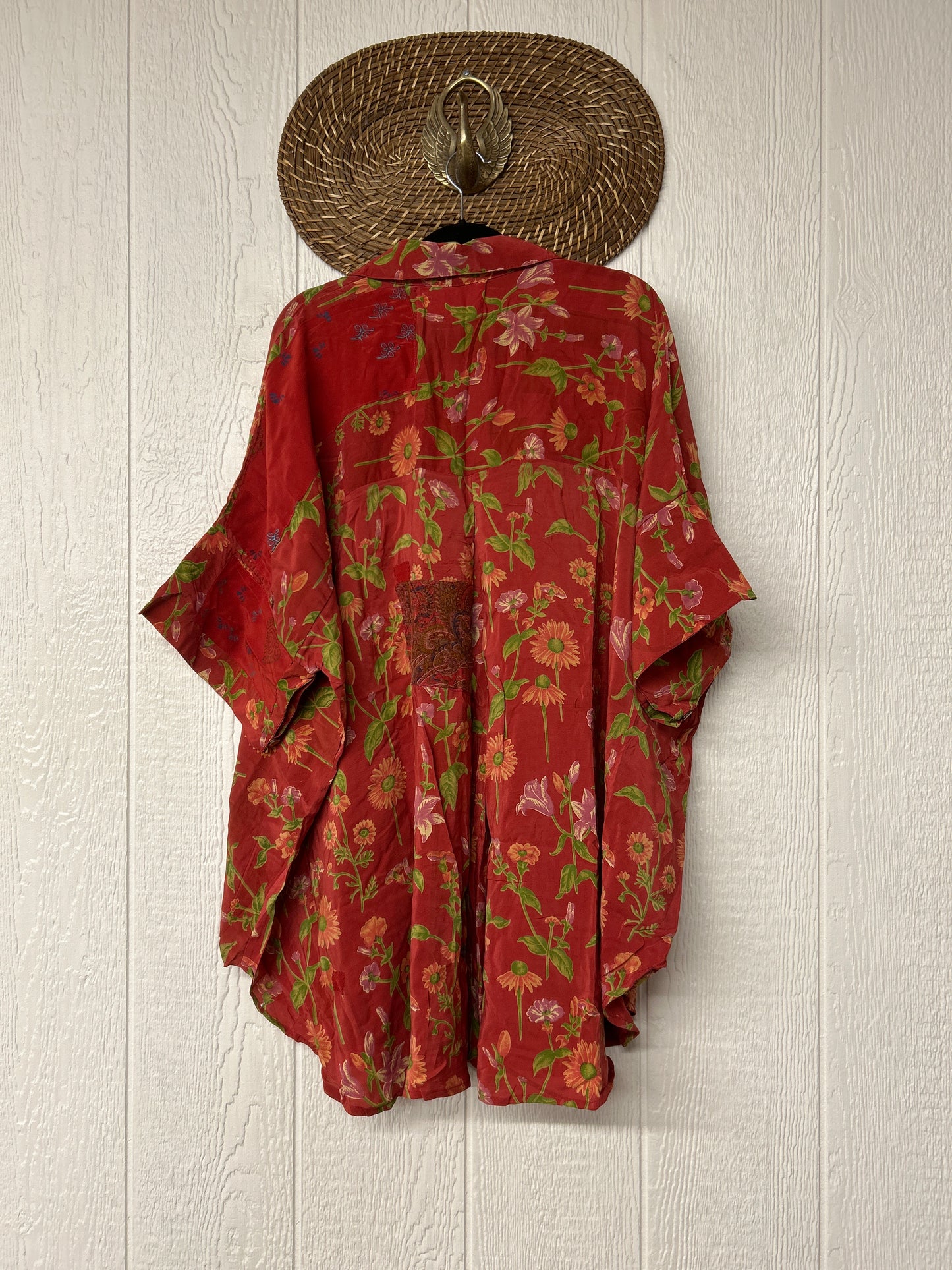 Crepe Sari Free To Be Button Down 0626 024