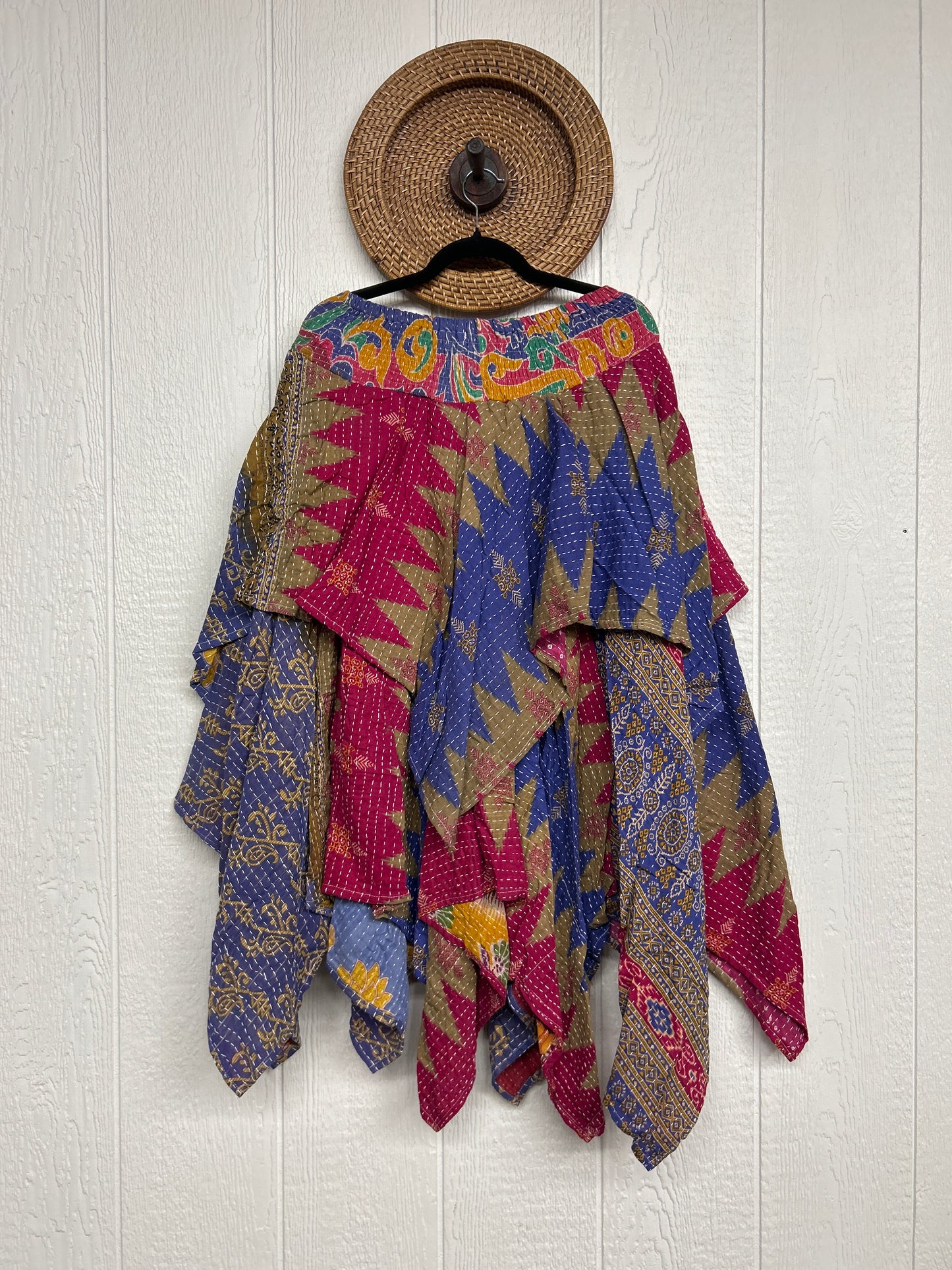Pareo Kantha Pixie Skirt 0426 071