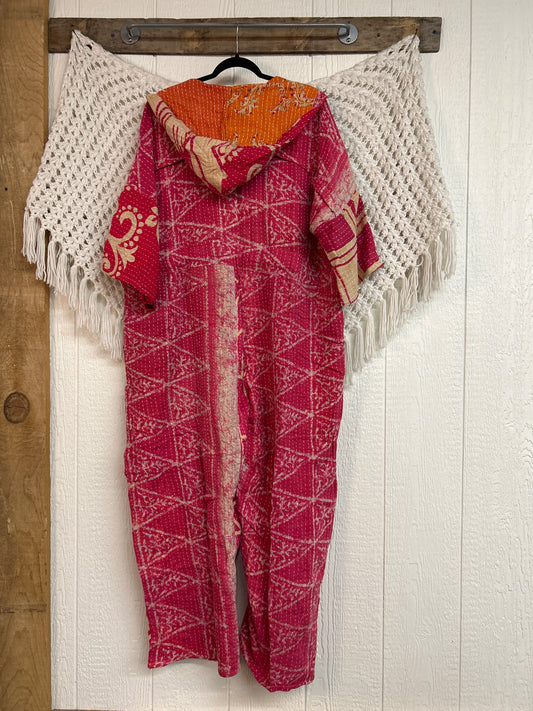 Kantha Zen Hoodie Jumpsuit 0925 217