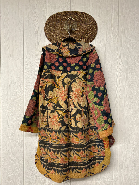 Fine Kantha Drifter Coat 1026 150