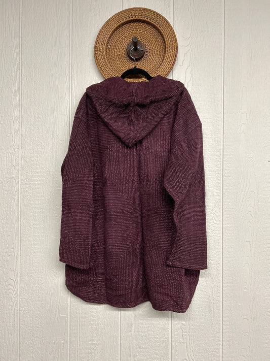 Aura Edit Fine Kantha Under The Stars Hoodie 1026 006