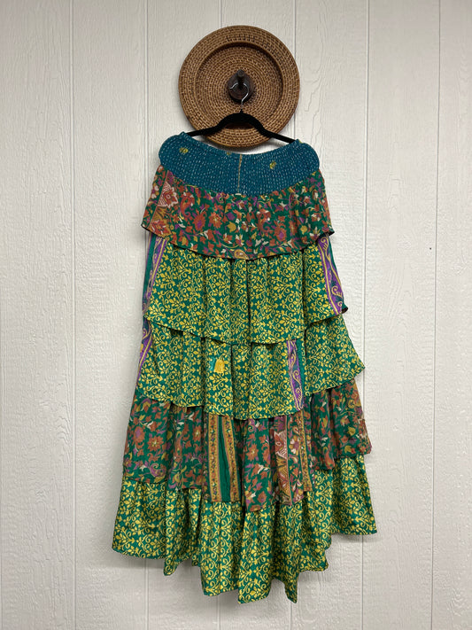 Rasgulla Sari Venus Ruffle Maxi 1125 158