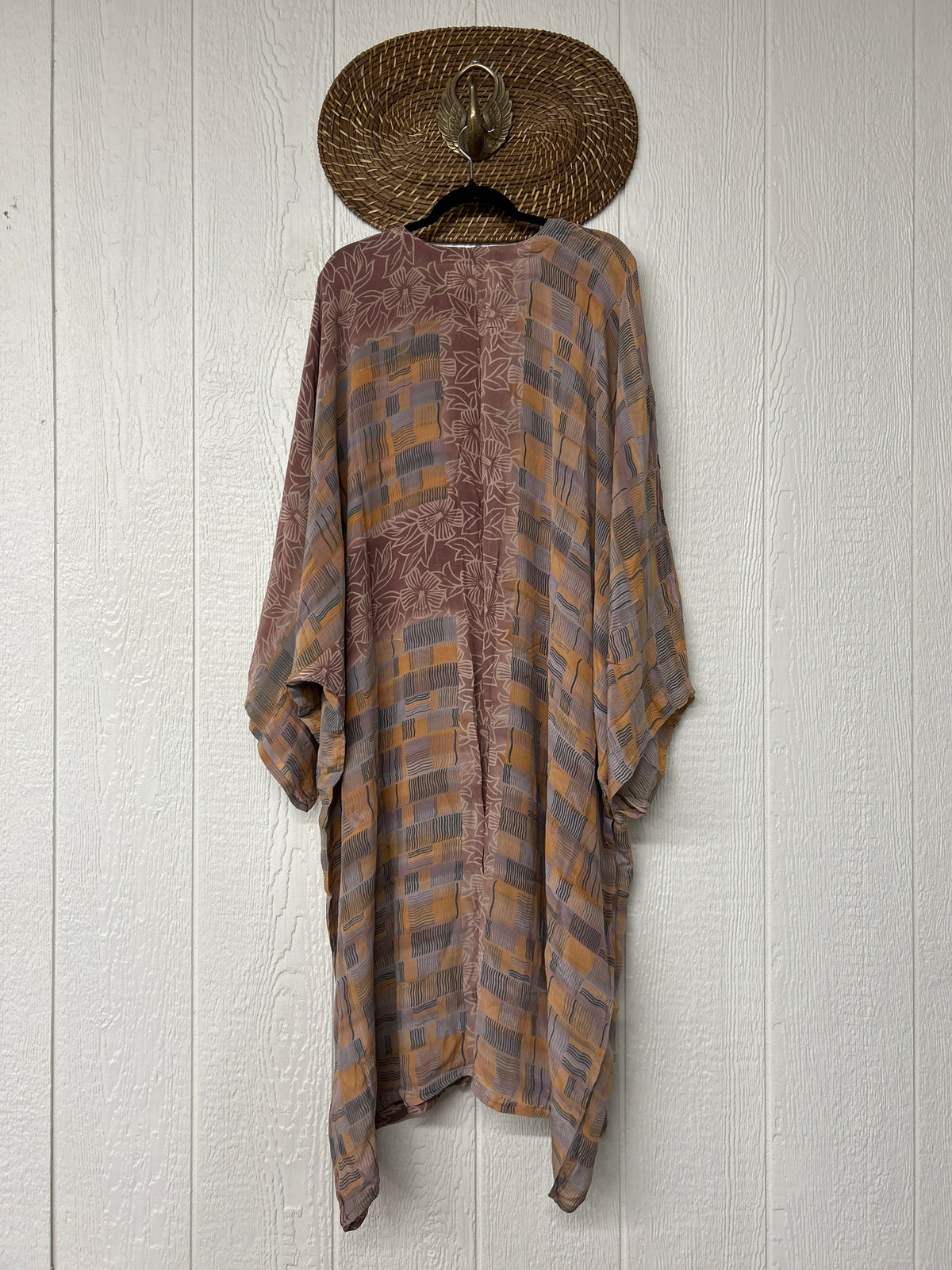Crepe Sari Gaia Duster Dress 0826 256