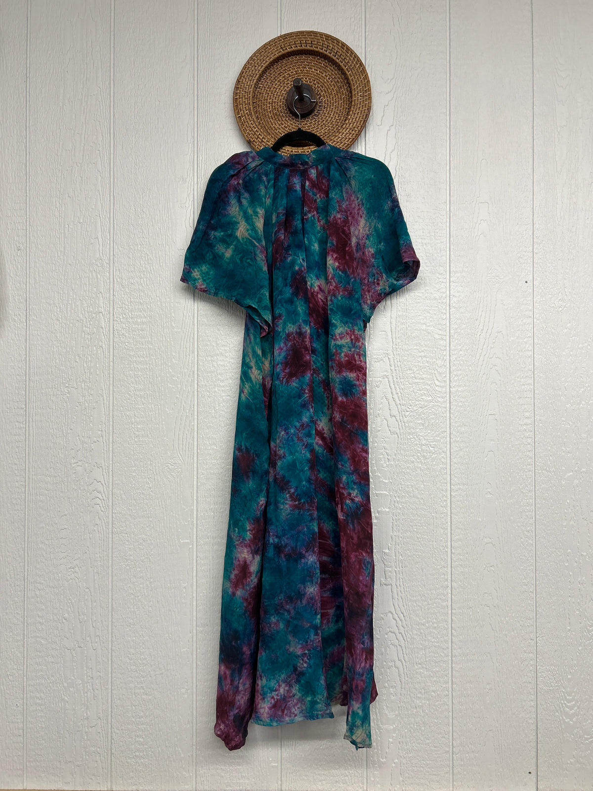 Crepe Sari Summer Woodstock Duster 0626 097