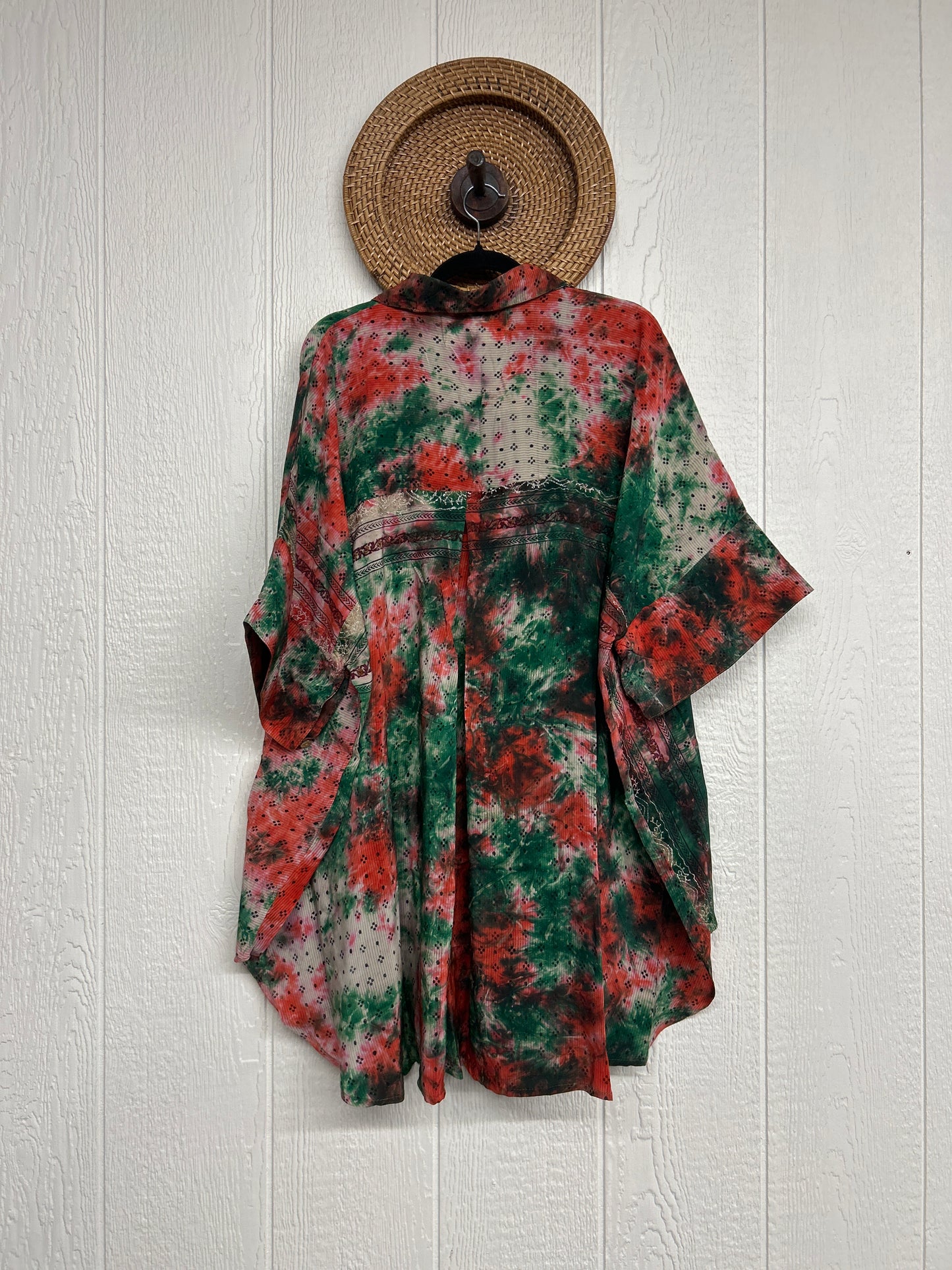 Crepe Sari Free To Be Button Down 0626 255