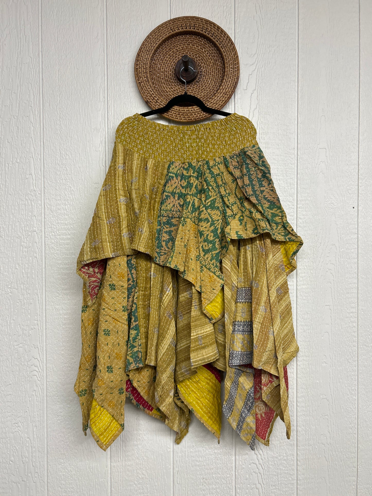 Pareo Kantha Pixie Skirt 0426 186
