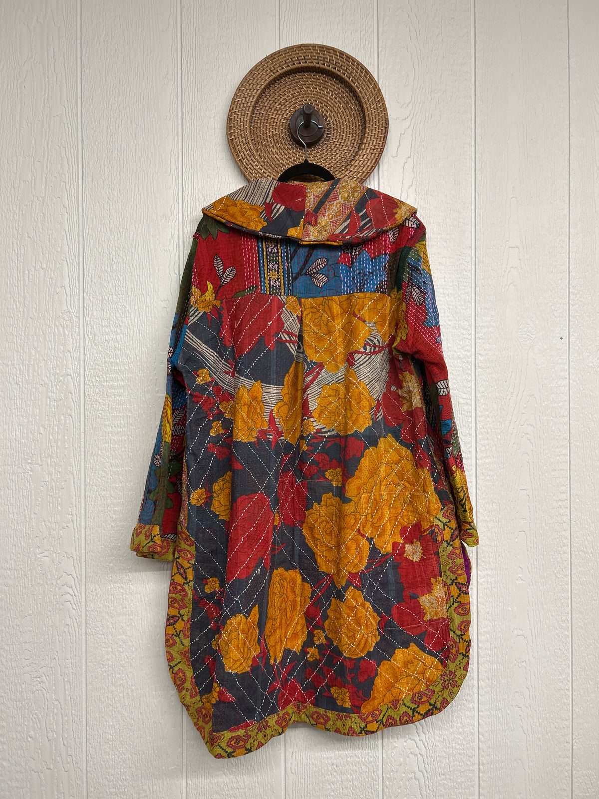 Fine Kantha Drifter Coat 1026 060