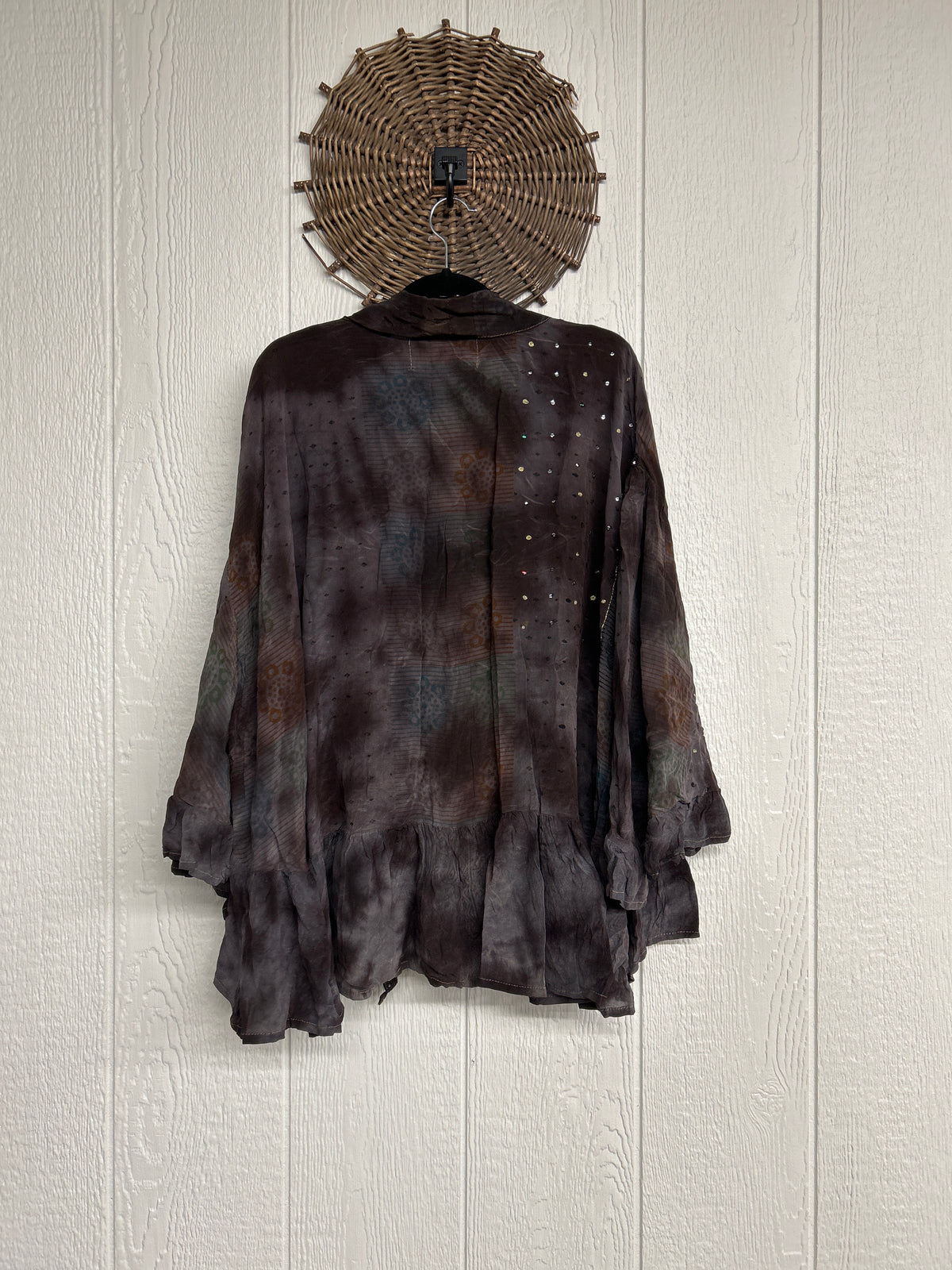 Crepe Sari Wild Rose Top 1026 115