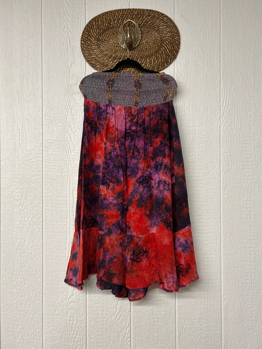 Crepe Sari Inner Peace Wrap Skirt 0626 236