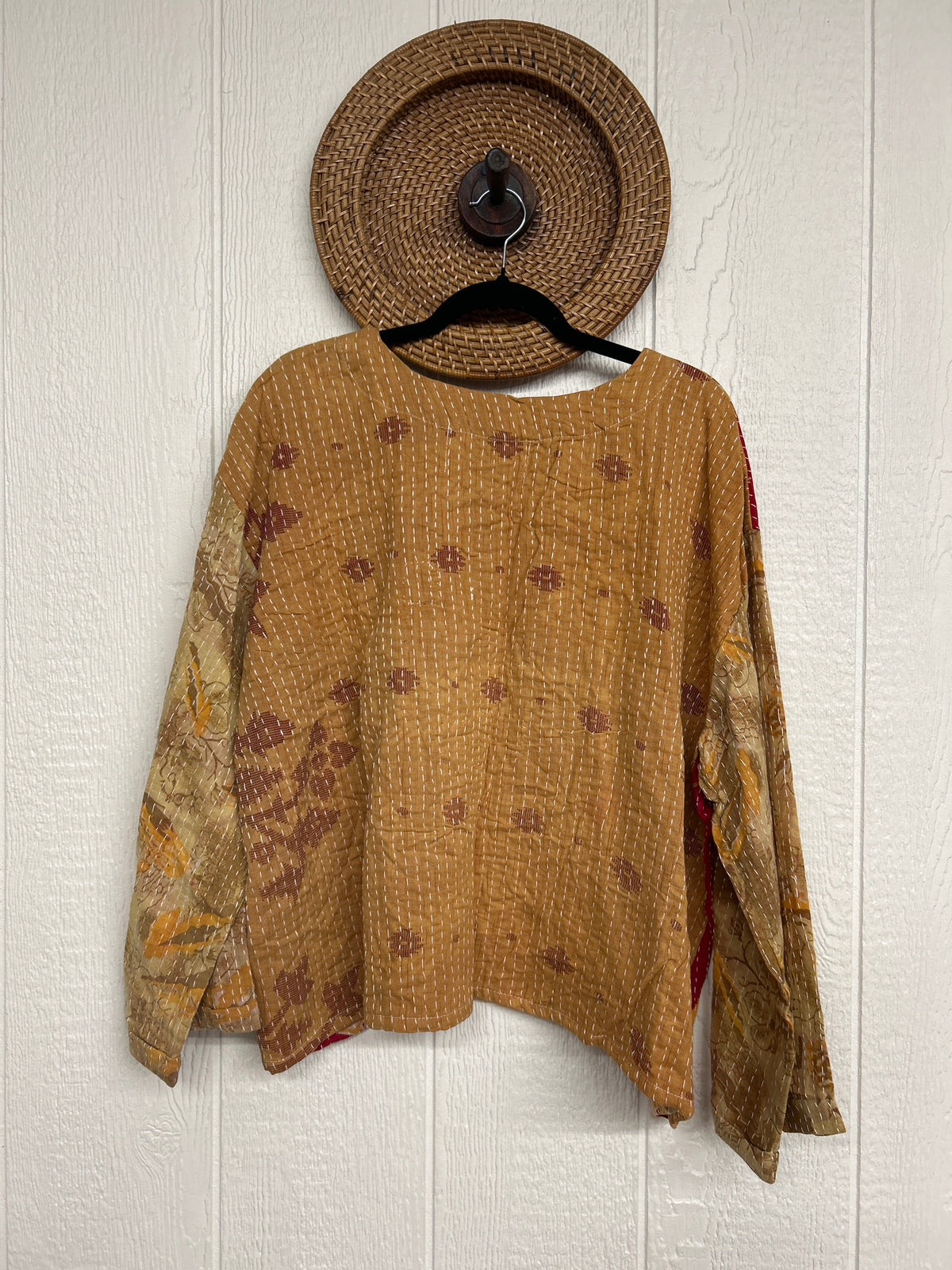 Pareo Kantha Wanderer Pocket Crop Top 0226 080