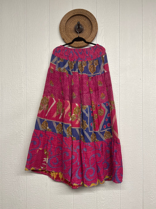 Pareo Kantha Lotus Maxi Skirt 0826 070