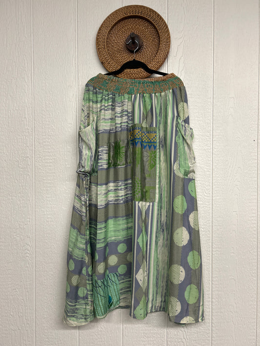 Rasgulla Sari Butterfly Cargo Skirt 0126 028