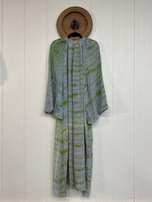 Crepe Sari Woodstock Duster Dress 0226 224