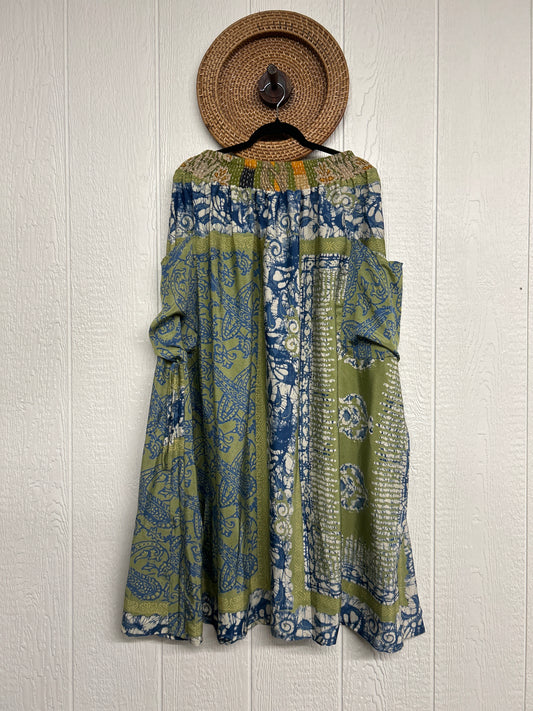 Rasgulla Sari Butterfly Cargo Skirt 0126 092