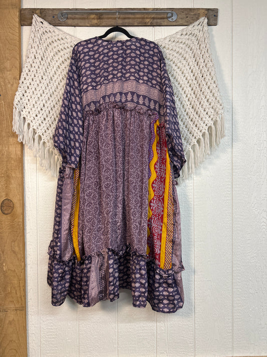 Rasgulla Sari Rhiannon Kimono 0826 072