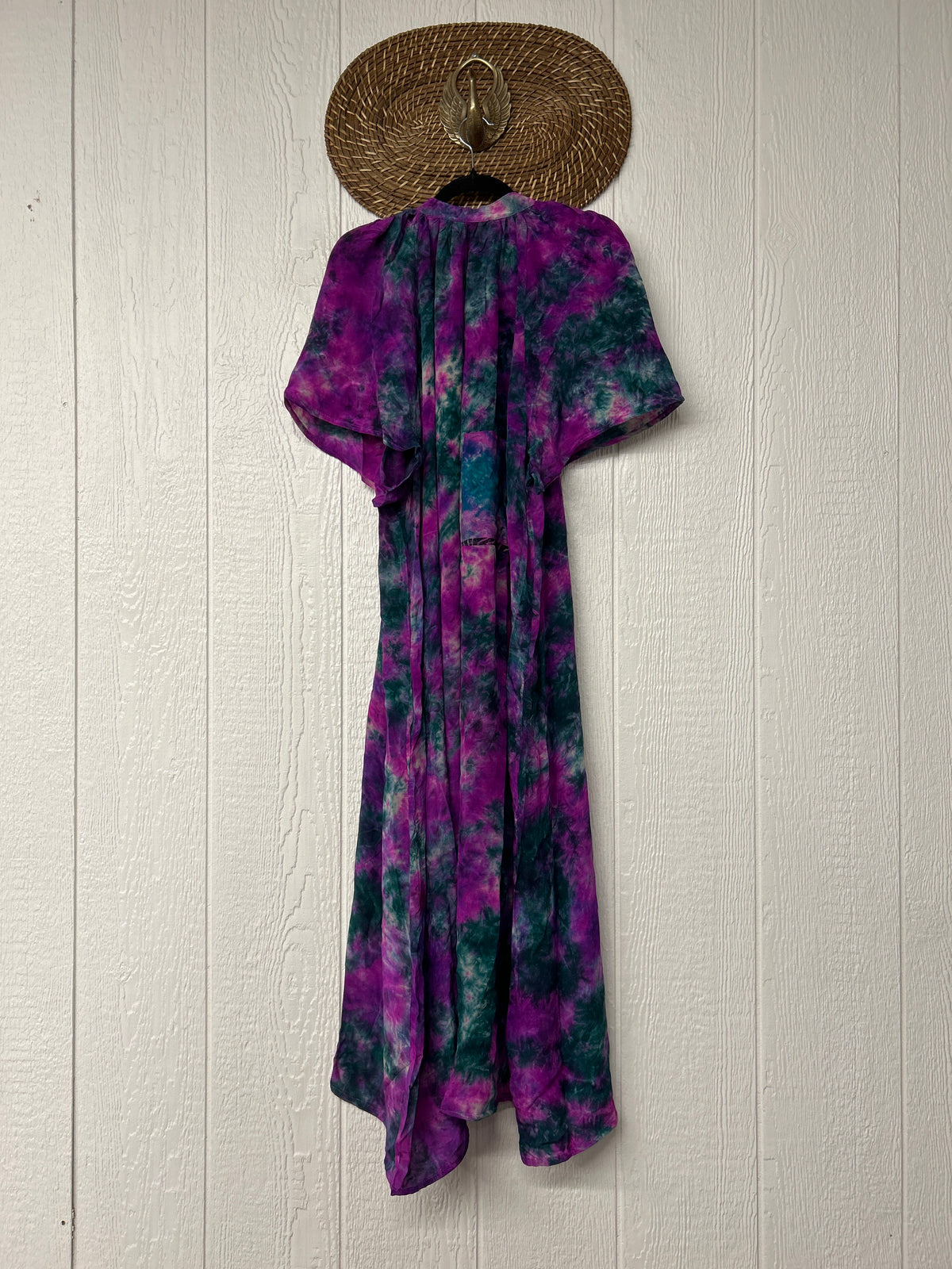 Crepe Sari Summer Woodstock Duster 0626 175