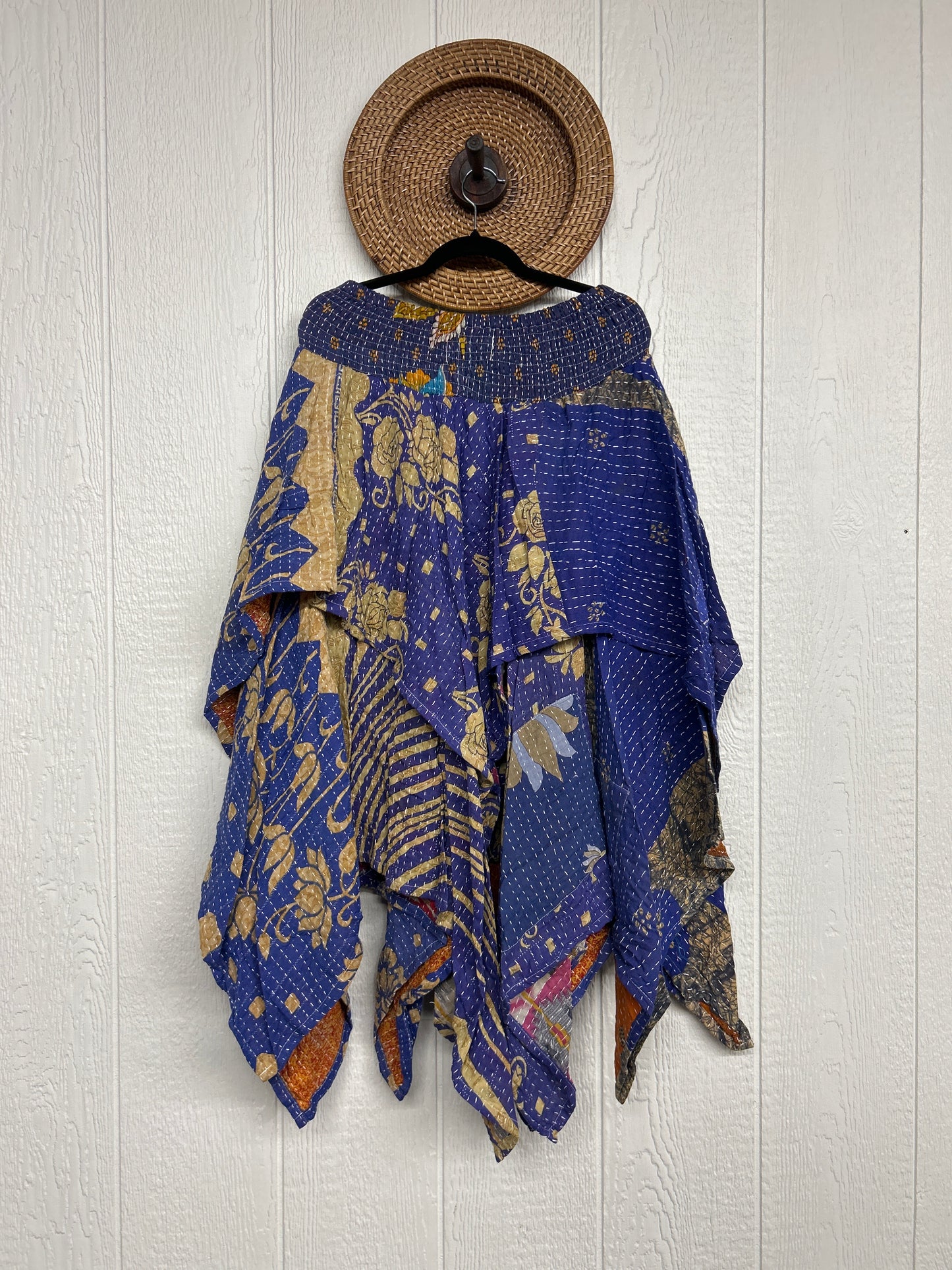 Pareo Kantha Pixie Skirt 0426 004