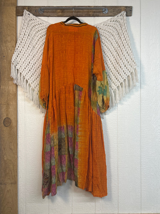 Crepe Sari Evermore Kimono 0326 023