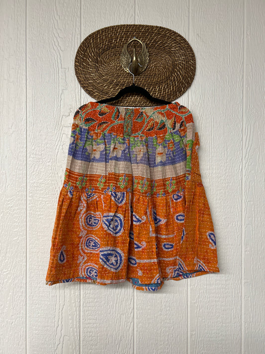 Pareo Kantha Meadow Skirt 0826 134