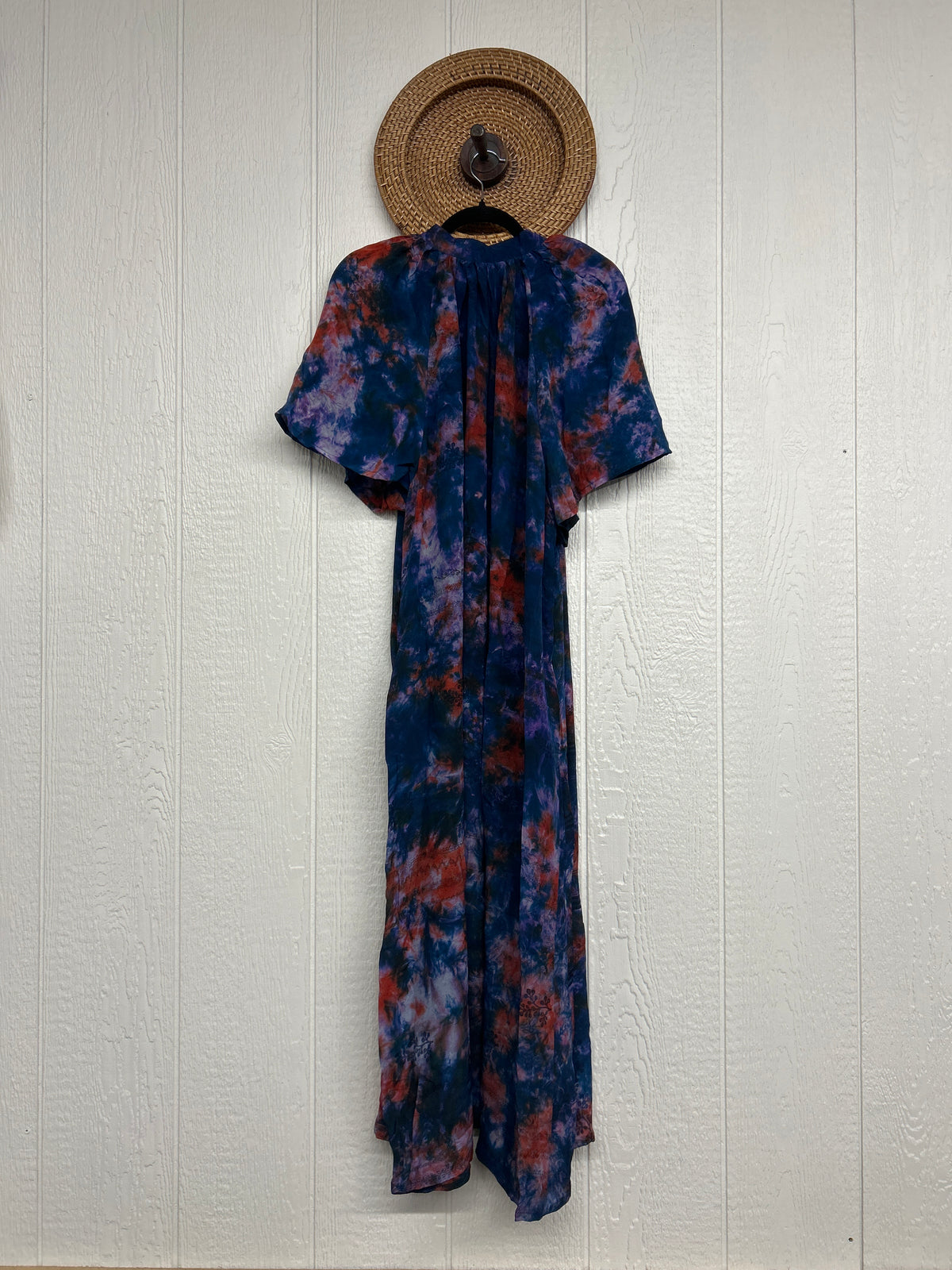 Crepe Sari Summer Woodstock Duster 0626 098