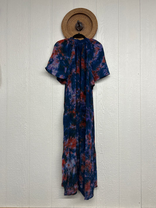 Crepe Sari Summer Woodstock Duster 0626 098