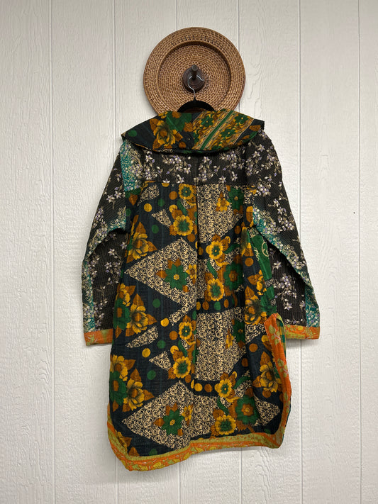 Fine Kantha Drifter Coat 1026 235