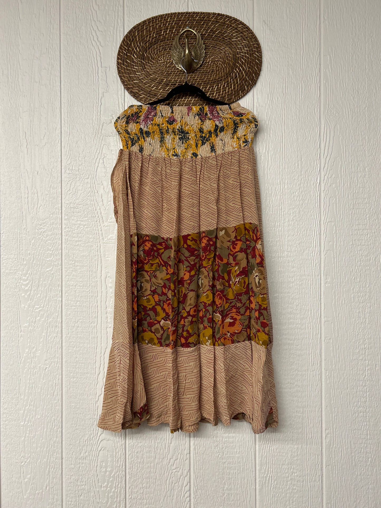 Crepe Sari Inner Peace Wrap Skirt 0626 028