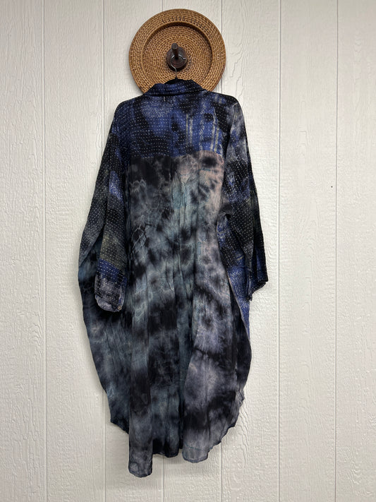 Pareo Kantha Free To Be Longsleeve Maxi 0526 049