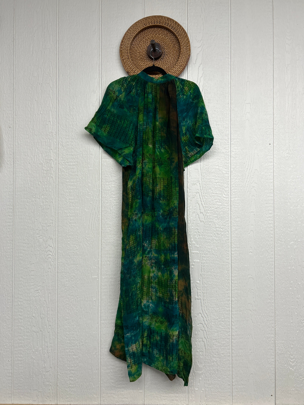 Crepe Sari Summer Woodstock Duster 0626 072